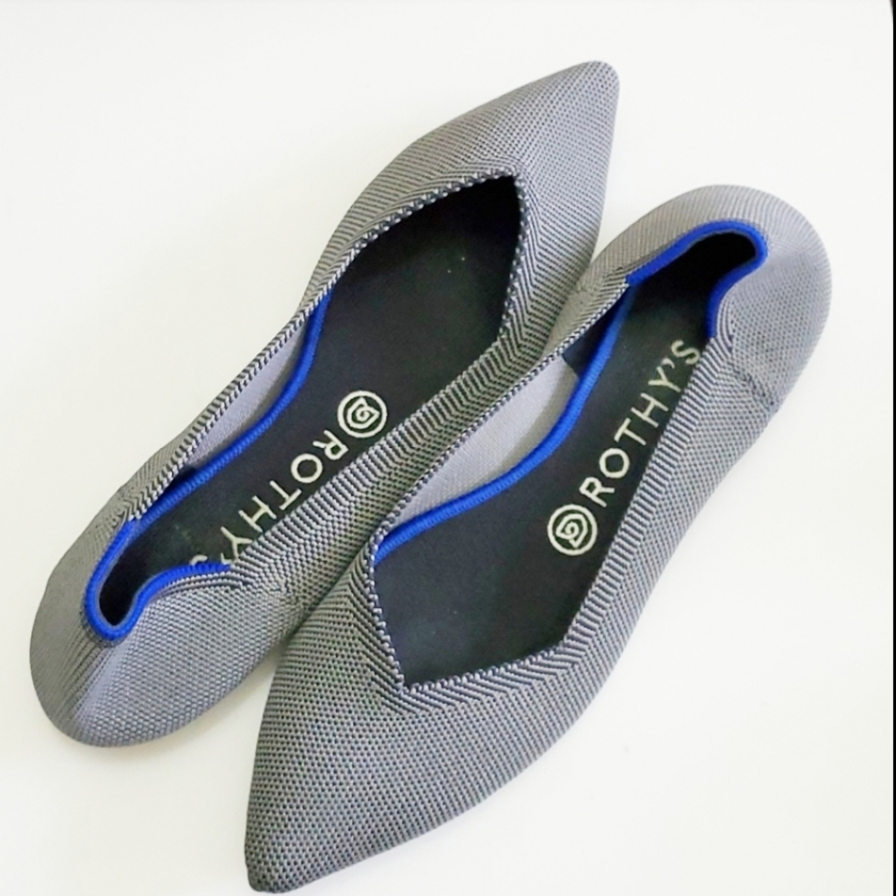 EUC Rothy's The Point Ballet Flat Size 8.5.